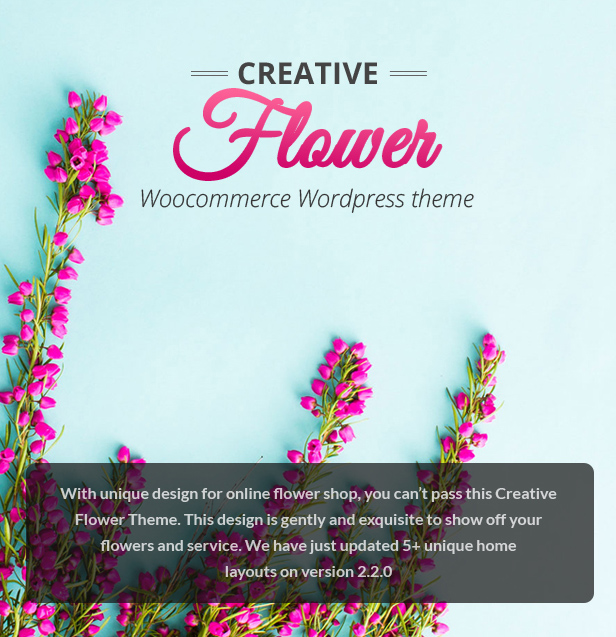 Kreative Blume Woocommerce WordPress Theme - 2