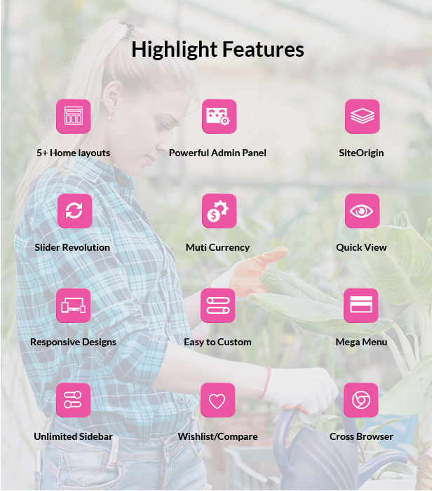 Kreative Blume Woocommerce WordPress Theme - 3