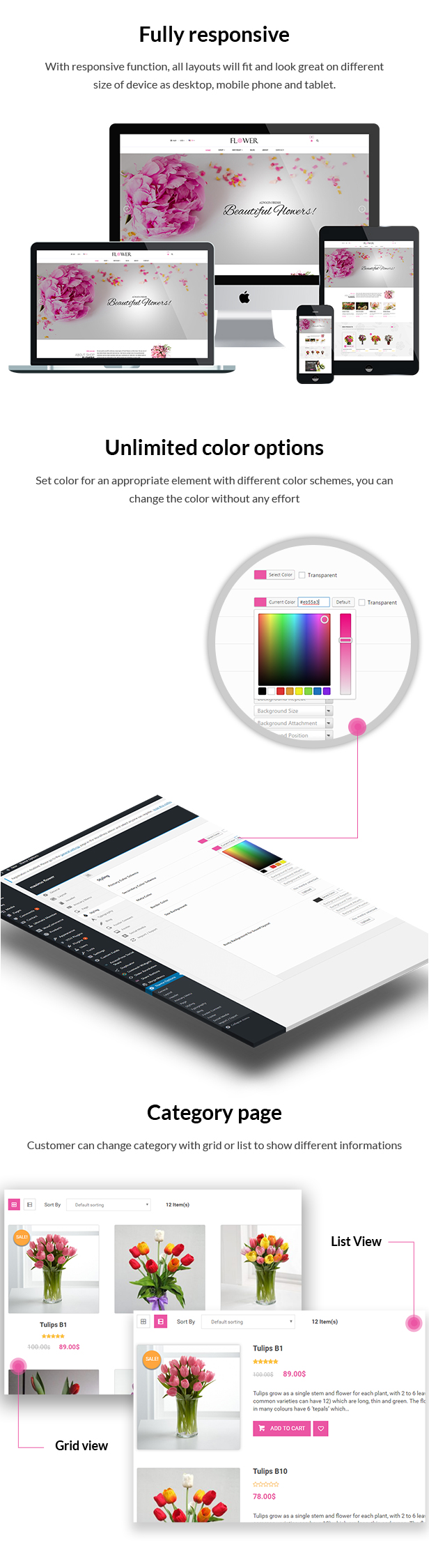 Kreative Blume Woocommerce WordPress Theme - 5