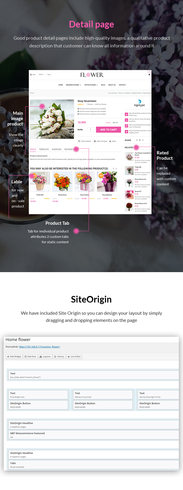 Kreative Blume Woocommerce WordPress Theme - 6