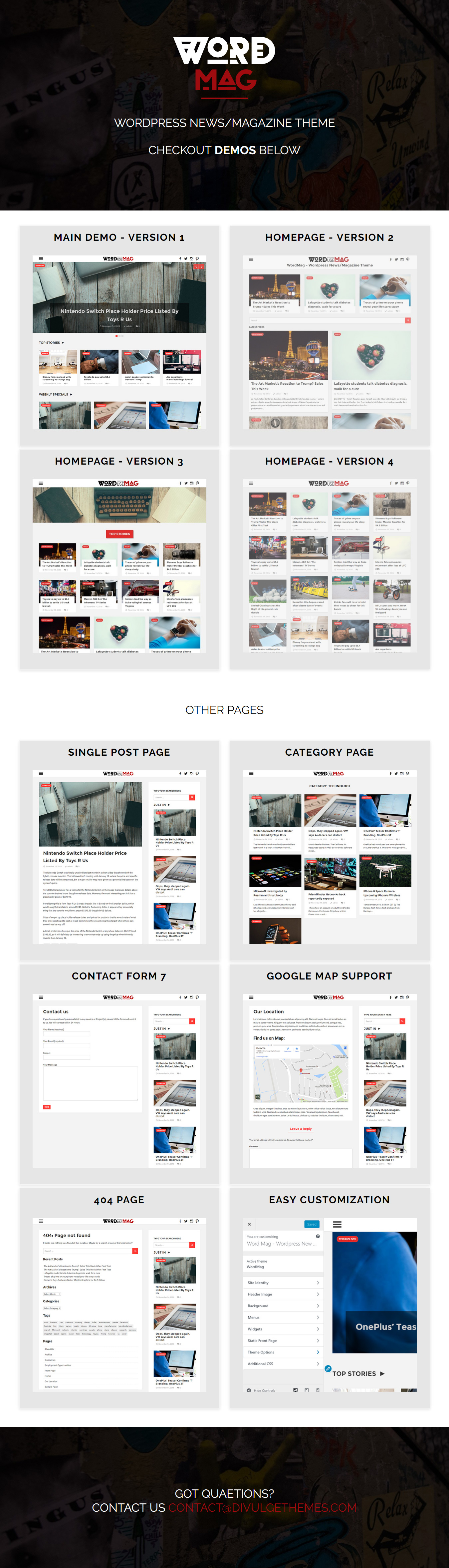 WordMag - Clean News / Magazin Blog - 1