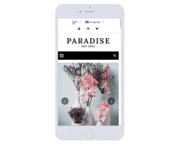 Responsives WordPress-Theme für WooCommerce - voll responsiv