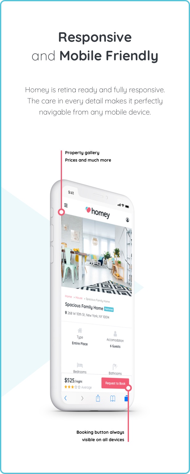 Homey - Buchung und Vermietung WordPress Theme - 12