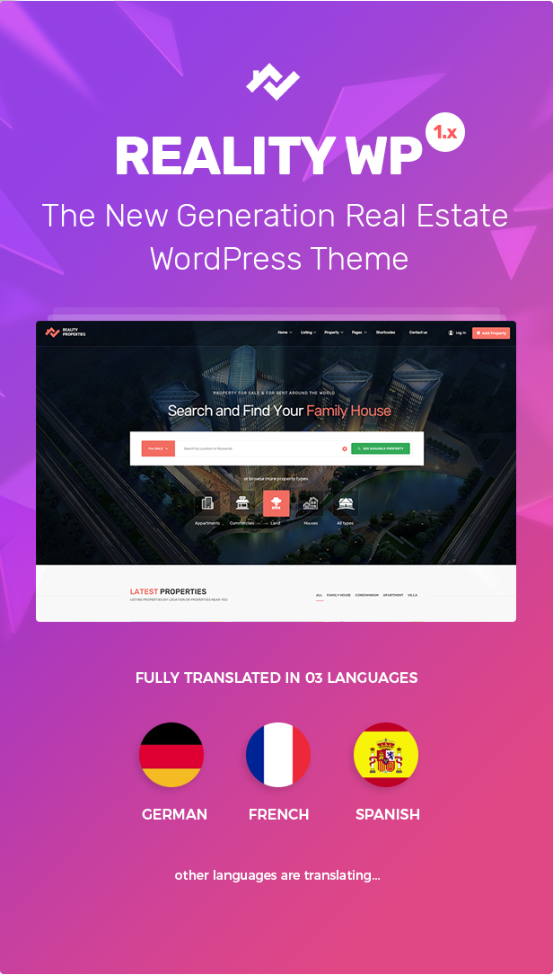 Immobilien WordPress-Theme