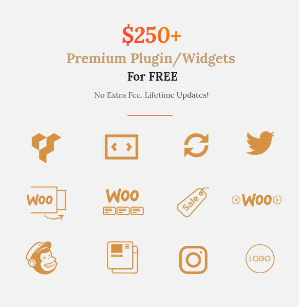 Responsives WordPress-Theme für WooCommerce - Visual Composer