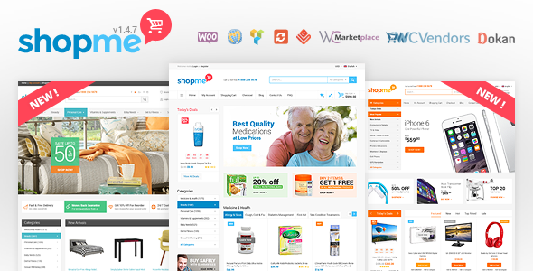 ShopMe - WooCommerce WordPress Theme