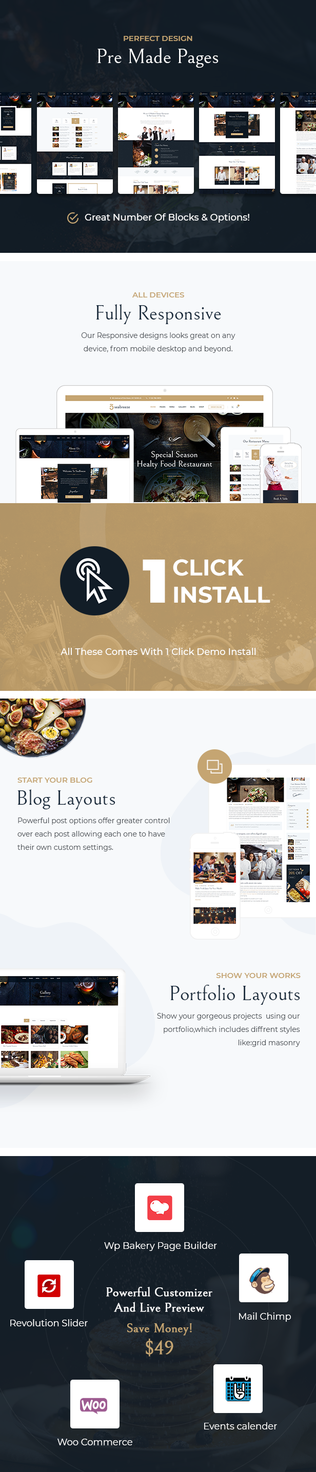 SeaBreeze WordPress Theme