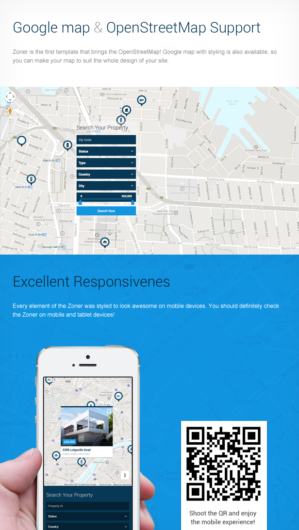 Zoner - Immobilien WordPress Theme - 2