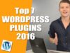 Top 7 WordPress Plugins