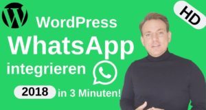 #5 - WhatsApp Kontakt Button (WordPress Plugin) - deutsch