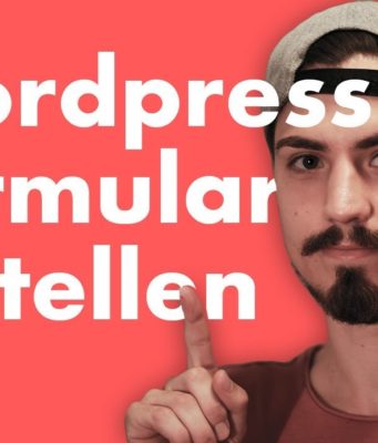 WordPress Formular erstellen & DSGVO - Tutorial Deutsch (2019)
