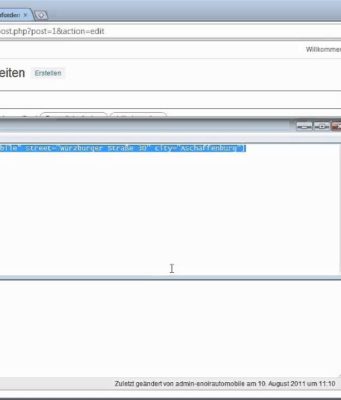 Die besten WordPress Plugins - Tutorial wpMAPS german/deutsch