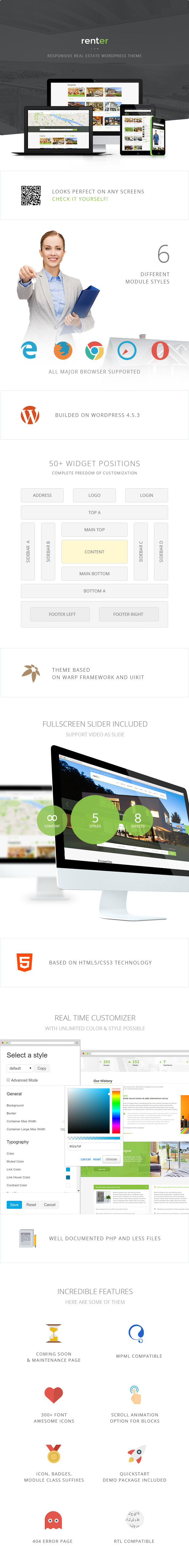 Mieter - Immobilien Miete / Verkauf Immobilienagentur & Makler Responsive WordPress Theme - 3