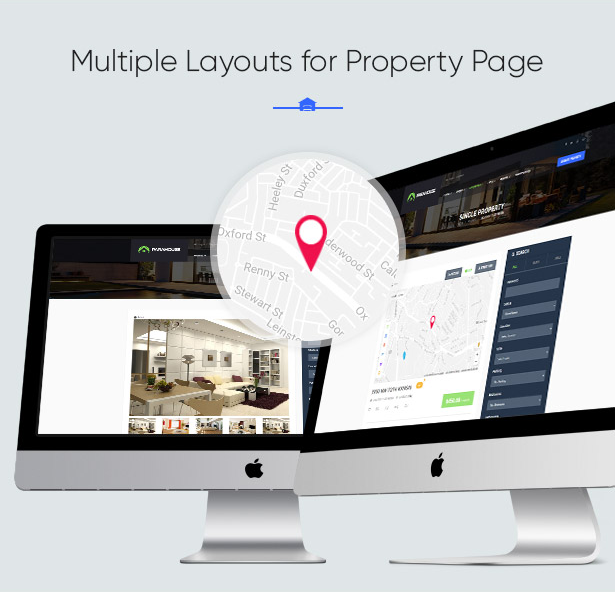 Mehrere Layouts für die Eigenschaftsseite in Parahouse Real Estate WordPress Theme