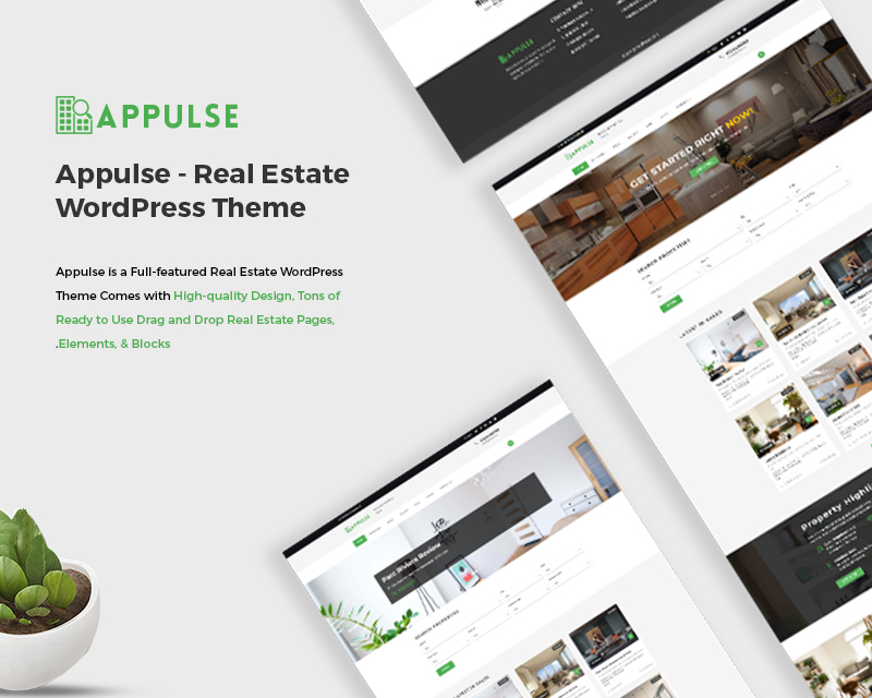 Appulse - Immobilien WordPress Theme - 3