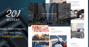201 Murray – WordPress-Layout für einzelne / mehrere Objekte