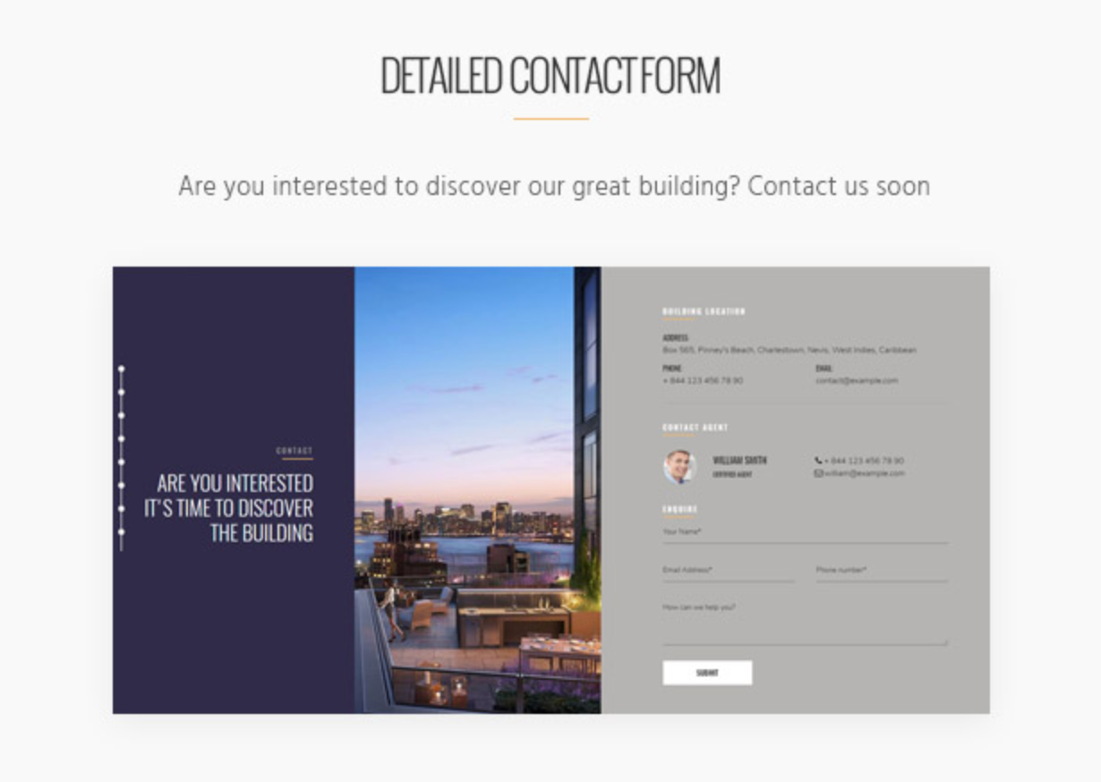 Skyview Complex Orte in der Nähe Einzelne Immobilien & Immobilien WordPress-Themes