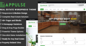 Appulse – Immobilien WordPress Layout