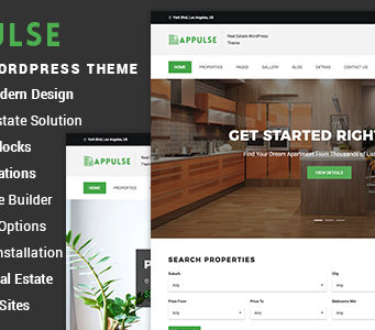 Appulse – Immobilien WordPress Layout
