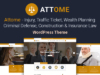 Attome | Responsive WordPress Template für Anwälte und Rechtsanwälte