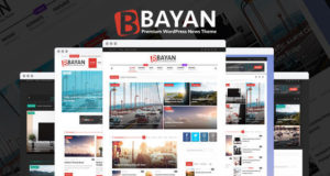 Bayan – Zeitung & Magazin WordPress Layout