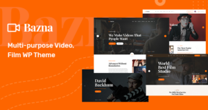 Bazna | WordPress-Template für das Mehrzweck-Filmstudio
