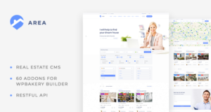 Bereich – Immobilien WordPress Template für Agenturen und Makler