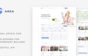 Bereich – Immobilien WordPress Template für Agenturen und Makler