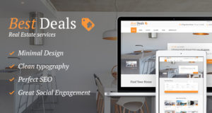 Best Deals – Ein modernes WordPress-Layout für Immobilienverkäufe und -vermietungen