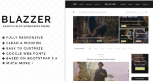Blazzer – Persönliches / Mode Blog WordPress Layout