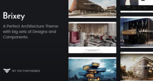 Brixey – Responsive Architecture WordPress-Template