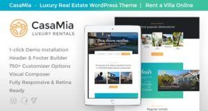 CasaMia | Immobilien Vermietung Immobilien WordPress Vorlage