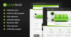 Cleanway – Responsives Mehrzweckthema