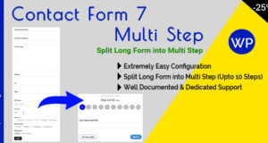 Contact Form 7 Multi Step – Langes Formular in mehrere Schritte aufteilen