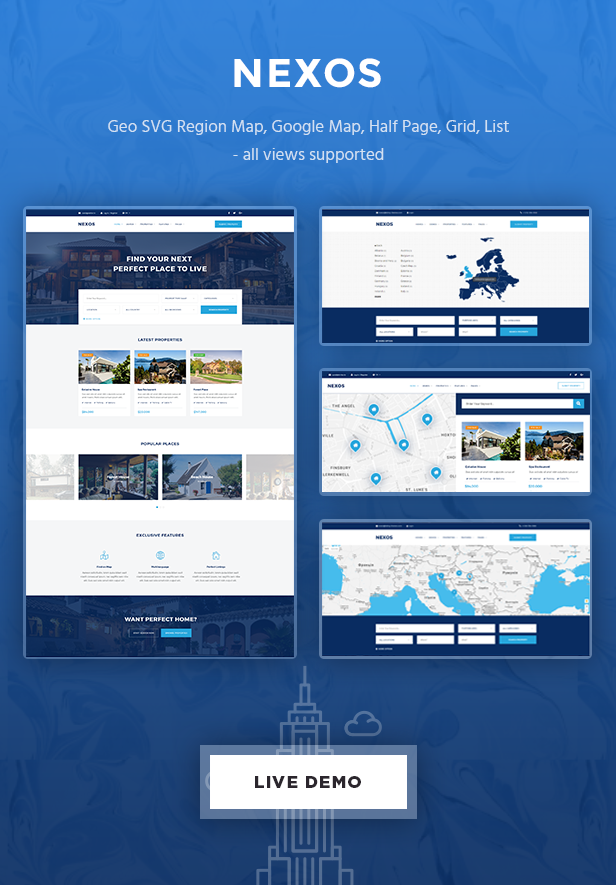 Nexos - Immobilien WordPress Theme - 5