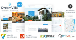 DreamVilla – Immobilien WordPress Layout