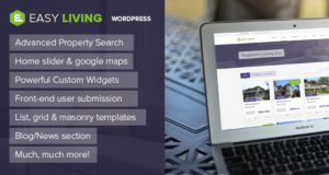 Easy Living – Immobilien WordPress Vorlage