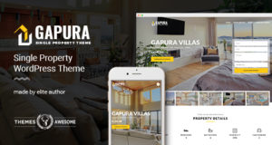 Einzelne Eigenschaft WordPress Layout – Gapura