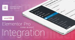 Elementor Pro Form Widget – amoCRM – Integration