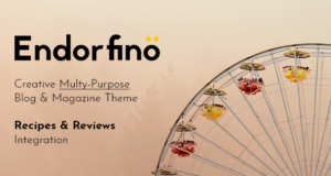 Endorfino – Lifestyle Blog & Magazin WordPress Layout