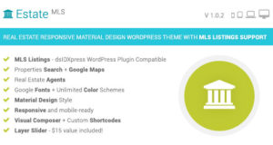 EstateMLS – Immobilien MLS WordPress Layout
