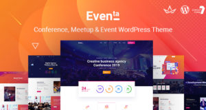 Eventa | Event Konferenz WordPress Template