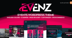 Evenz – Konferenz und Event WordPress Vorlage