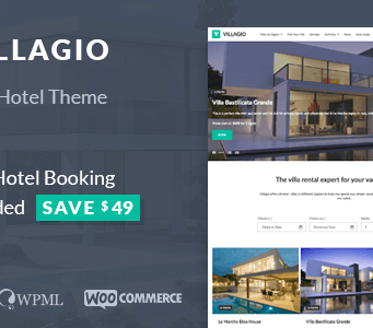 Ferienwohnung WordPress Vorlage - Villagio