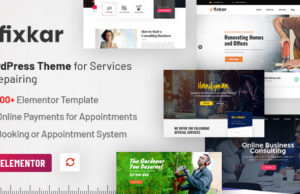 FixKar – Ein WordPress-Layout für Services (Elementor) mit Online-Zahlungssystem für Termine