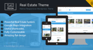 FlatRoom – Responsive Immobilien WordPress Layout