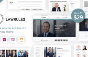 Gesetze | Rechtsanwalt WordPress Vorlage