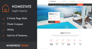 HOME STATE – Single Property Immobilien WordPress Vorlage