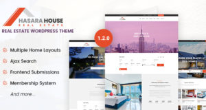 Hasara House – Immobilien Responsive WordPress Template