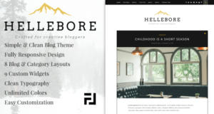 Hellebore – Ein responsives WordPress Blog Layout
